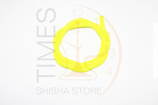 Times Shisha Store - Silikonschlauch - Gelb